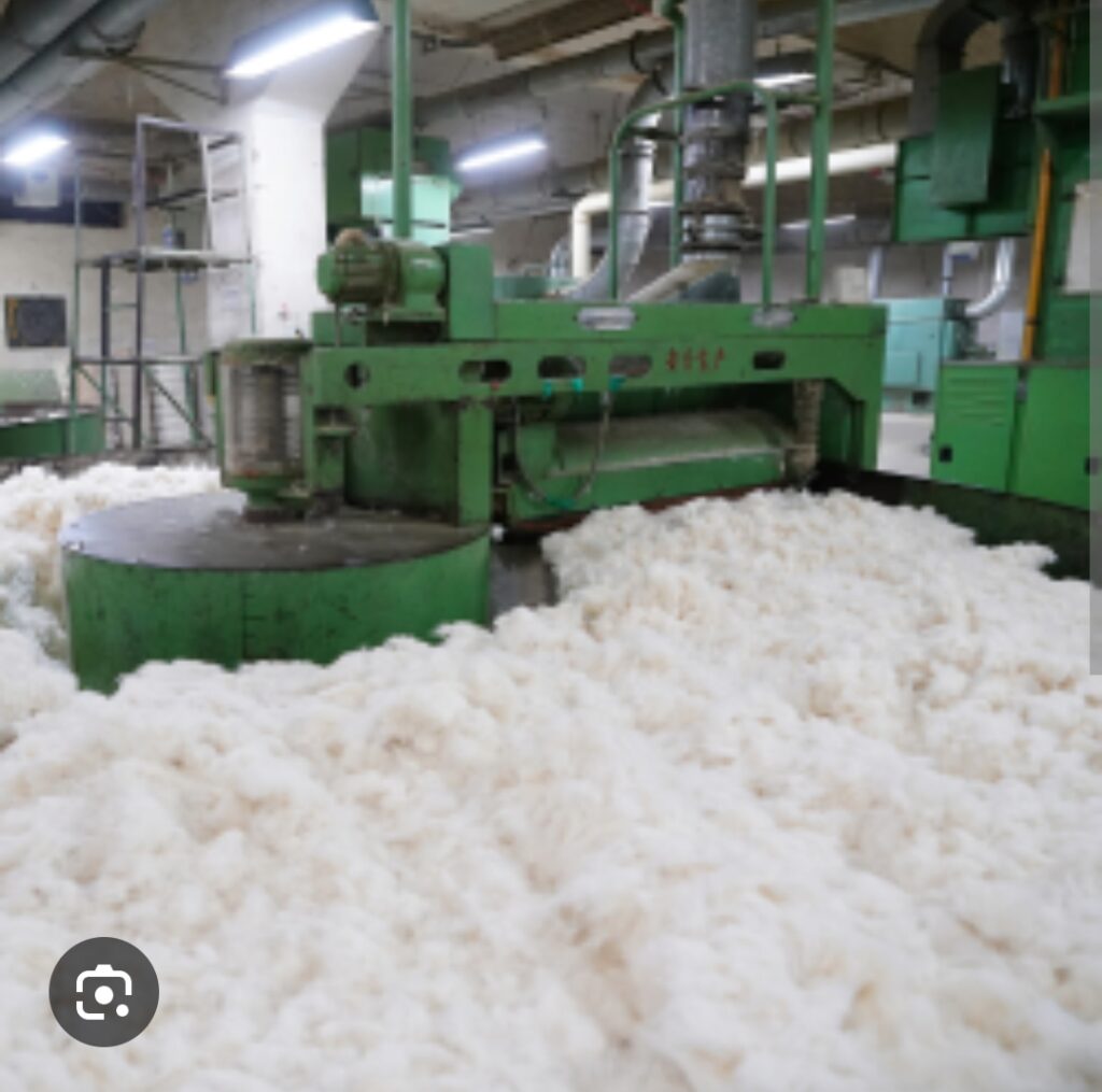 Ring Spinning Cotton Mixing